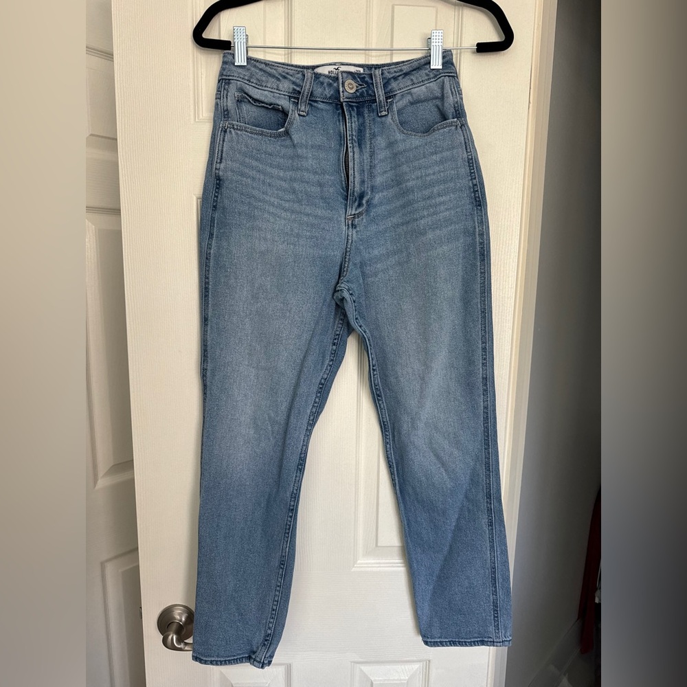 Hollister Blue High-Rise Jeans